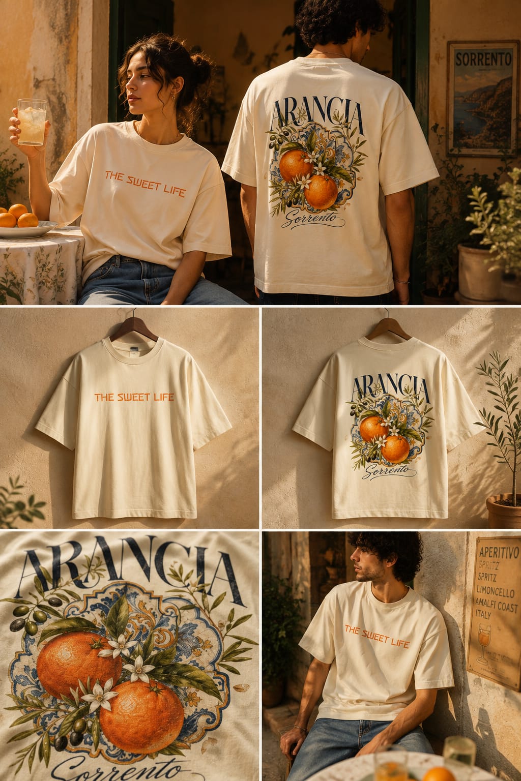 Unisex Terry Oversized Tee