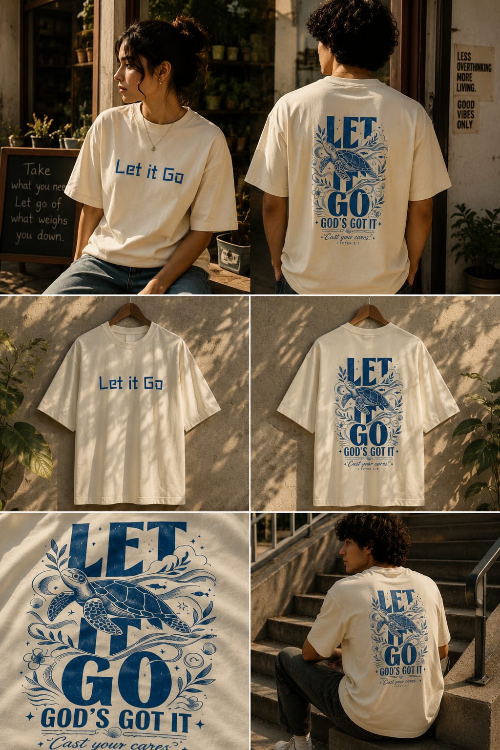 Unisex Terry Oversized Tee